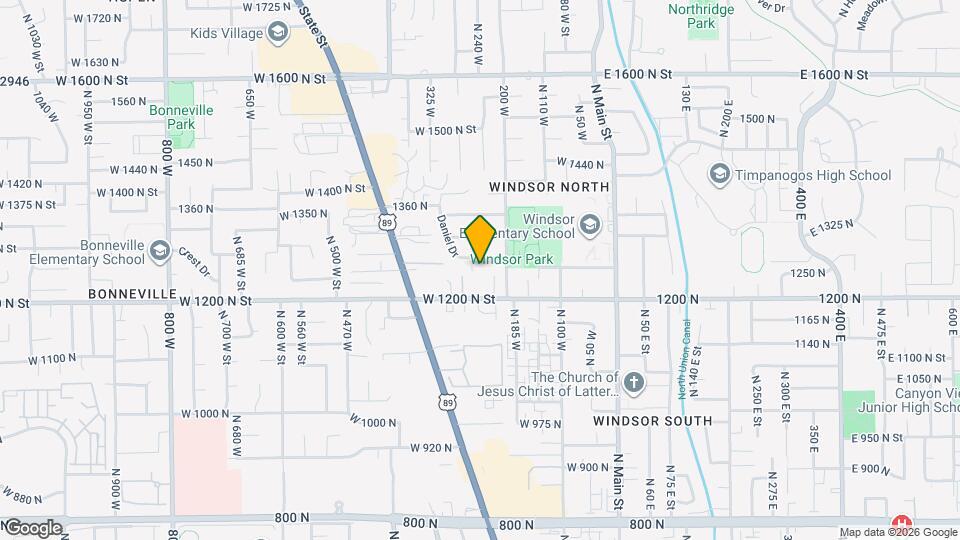 772 260 W Map and Location Details