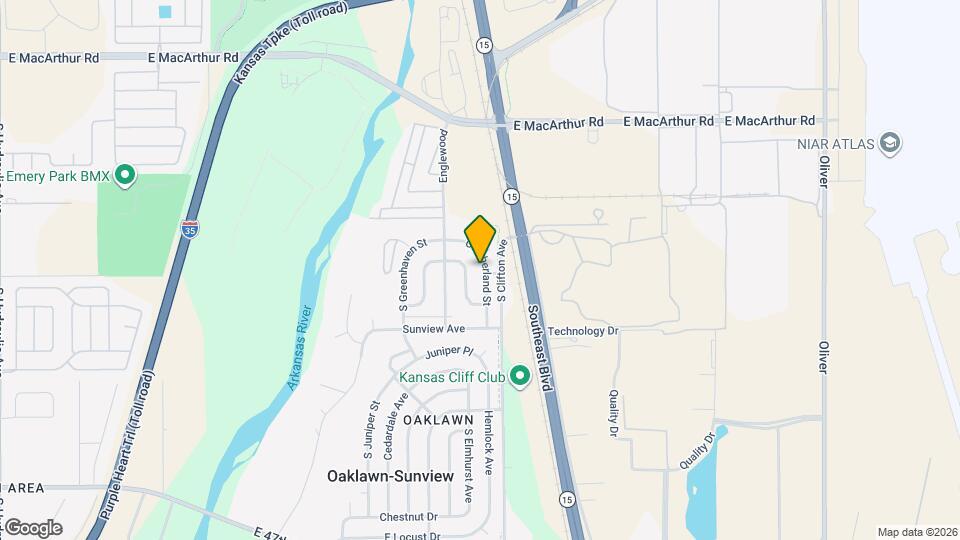 4269 Cumberland St Map and Location Details