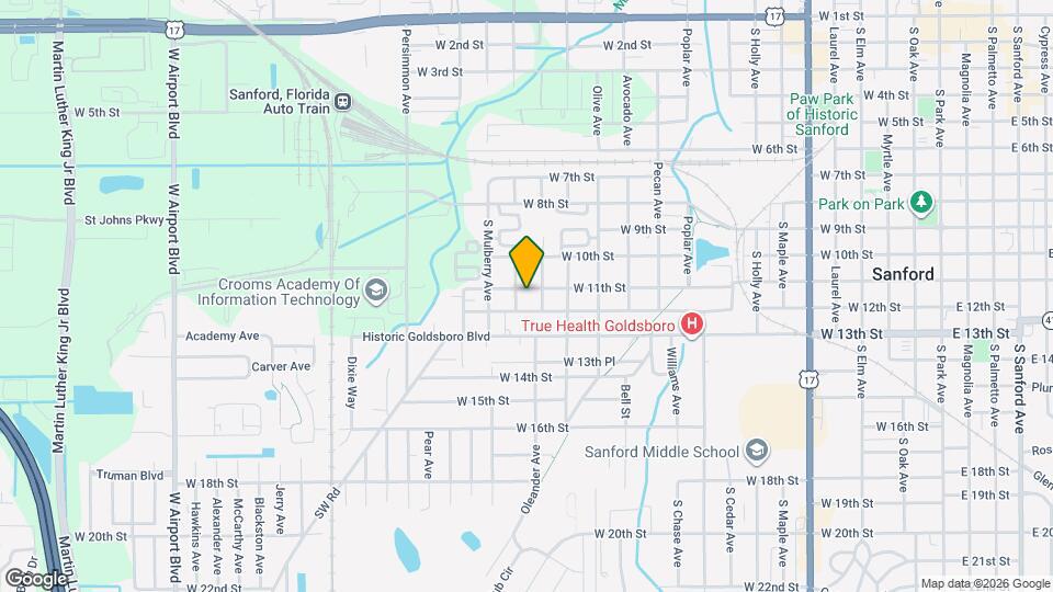 1513 W 11th St Map and Location Details