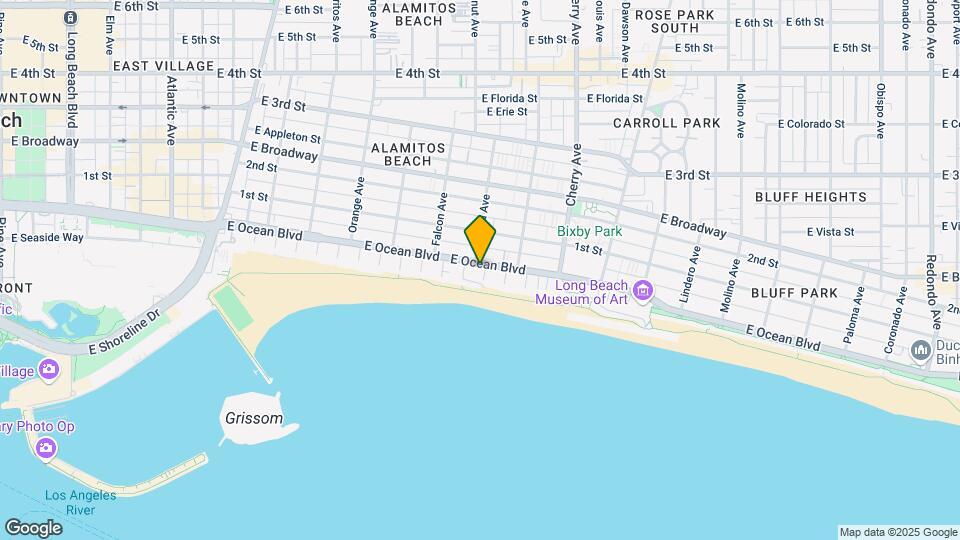 Edgewater Beach Motel Map and Location Details