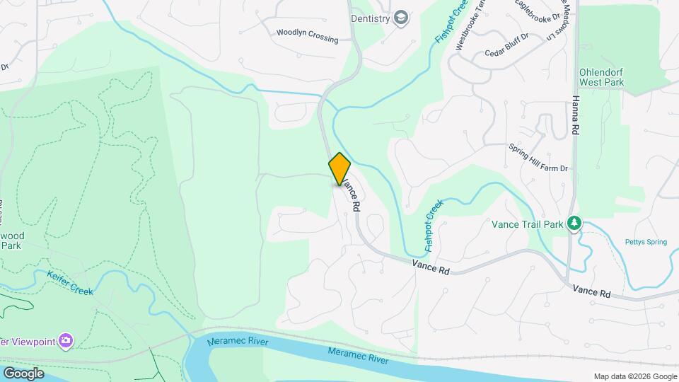 1609 Forest Springs Ln, Unit Apt B Mapa y Detalles de la Ubicación