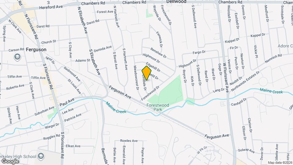 272 Elmdale Dr Mapa y Detalles de la Ubicación