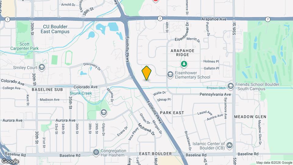 1115 Hancock Dr Map and Location Details