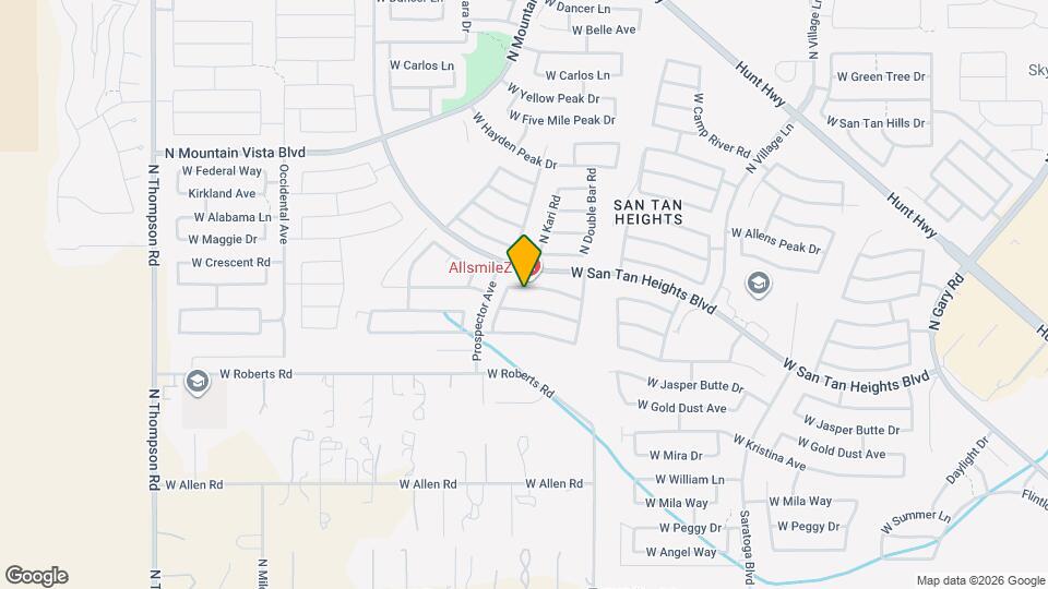 3387 W White Canyon Rd Map and Location Details