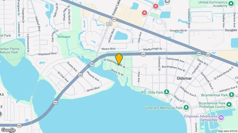 805 St Petersburg Dr W Map and Location Details