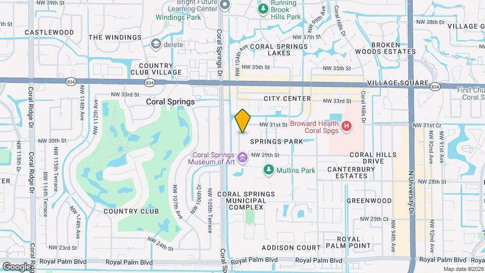 3057 NW 103rd Ln Map and Location Details