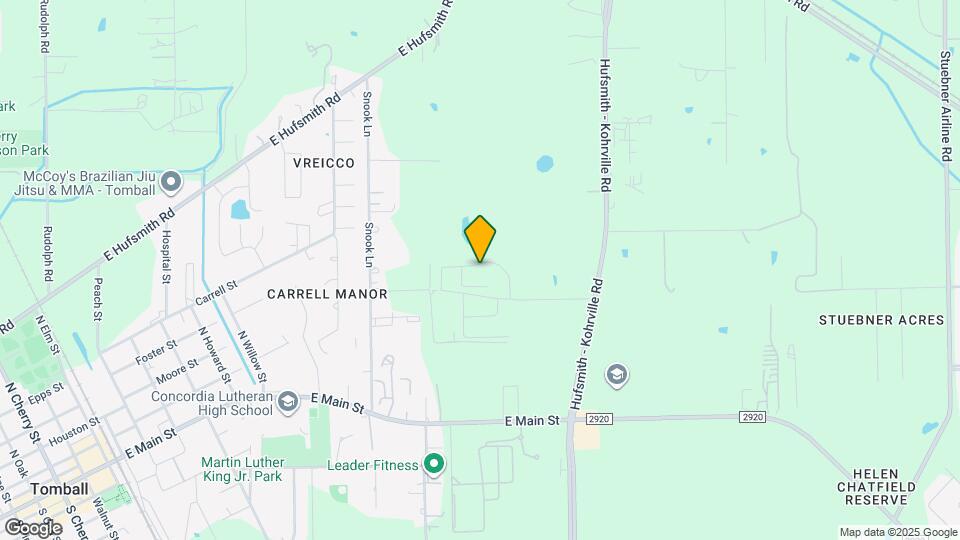 1214 Hidden Oaks Dr Map and Location Details