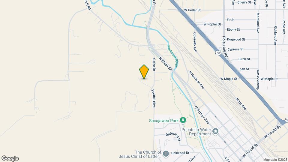 2488 Foothill Blvd Map and Location Details