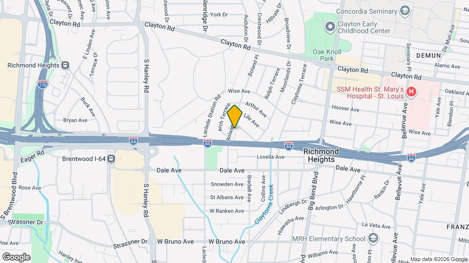1270 Boland Pl, Unit 1 s Map and Location Details