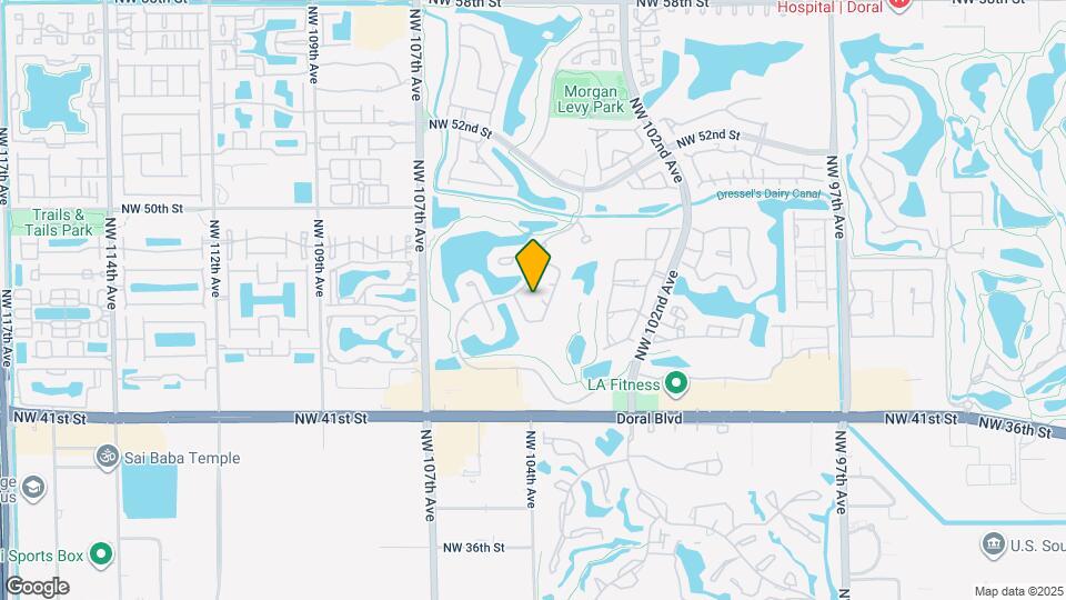 4678 NW 103rd Ct Map and Location Details