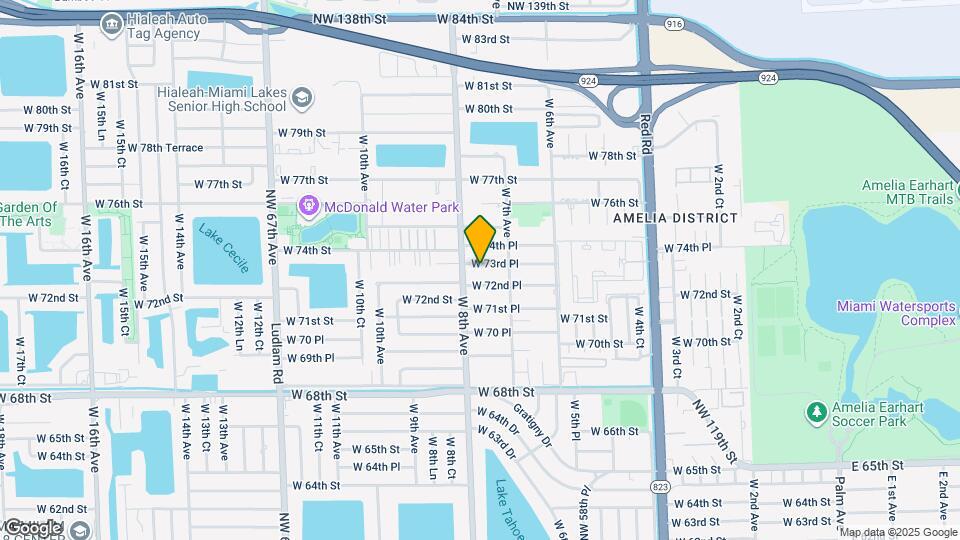 770 W 73rd Pl, Unit B2 Mapa y Detalles de la Ubicación