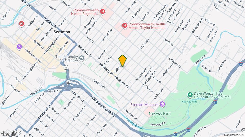 1230 Vine St Mapa y Detalles de la Ubicación