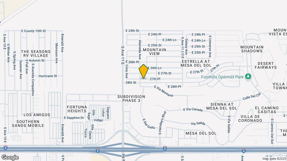 11239 E 27th Pl Map and Location Details