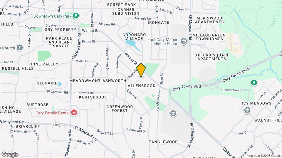 111 Whispering Pines Ct Map and Location Details