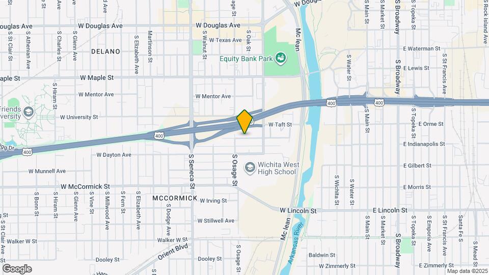 740 Hendryx Map and Location Details