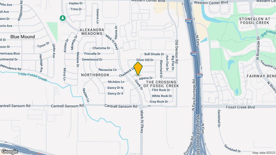 2609 Alpena Dr Map and Location Details