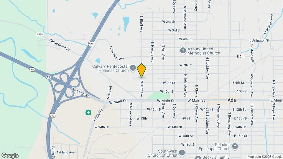 315 N Bluff Ave Map and Location Details