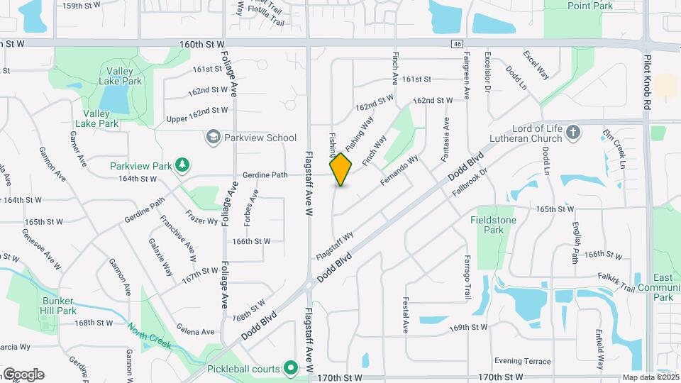 16468 Fishing Ave Map and Location Details