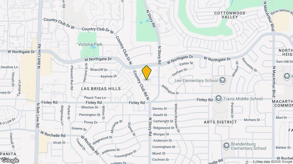 2361 Novin Dr Map and Location Details