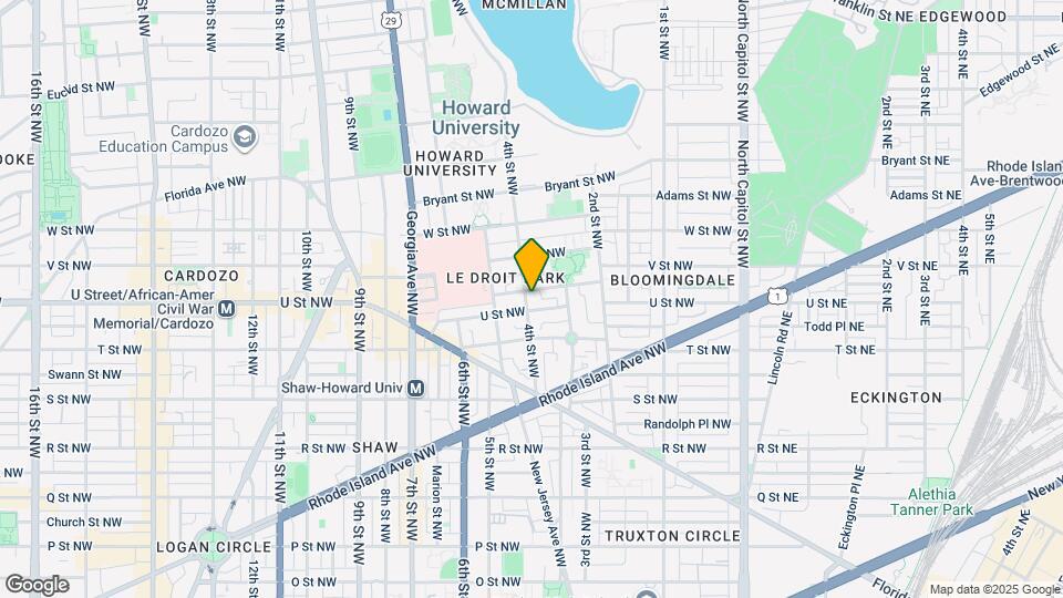 1937 4th St NW Map and Location Details