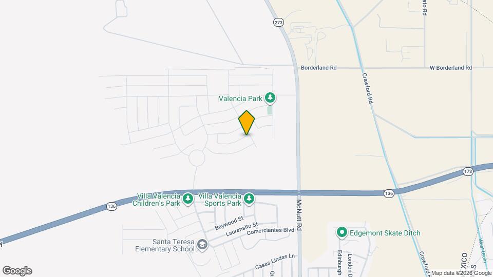 853 Blue Park Ave Map and Location Details