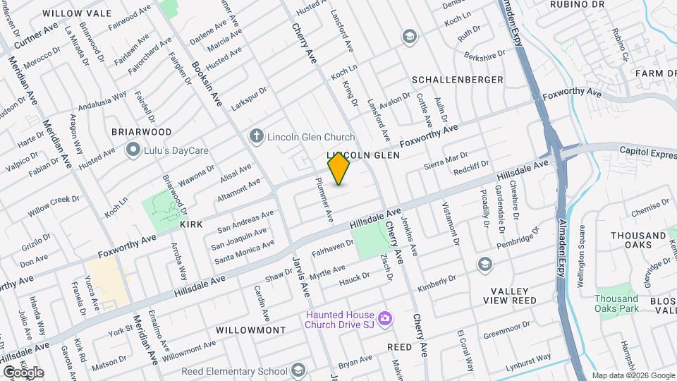 1445 Revere Ave Map and Location Details