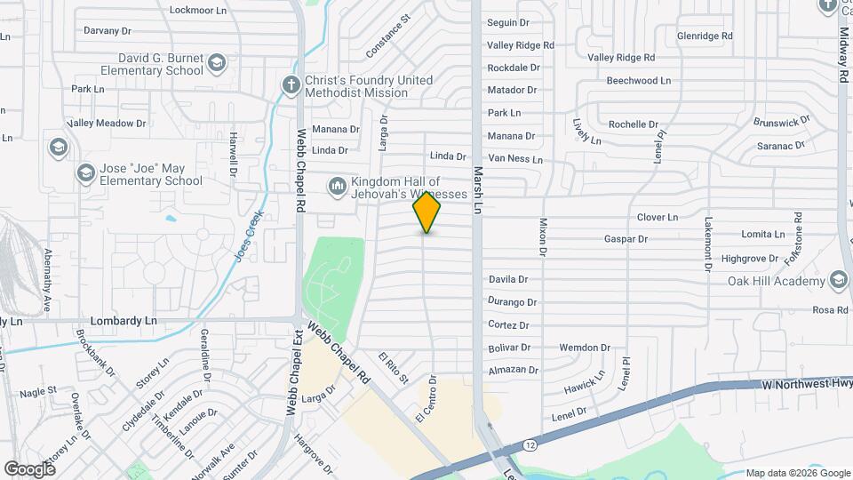 3603 Fontana Dr Map and Location Details