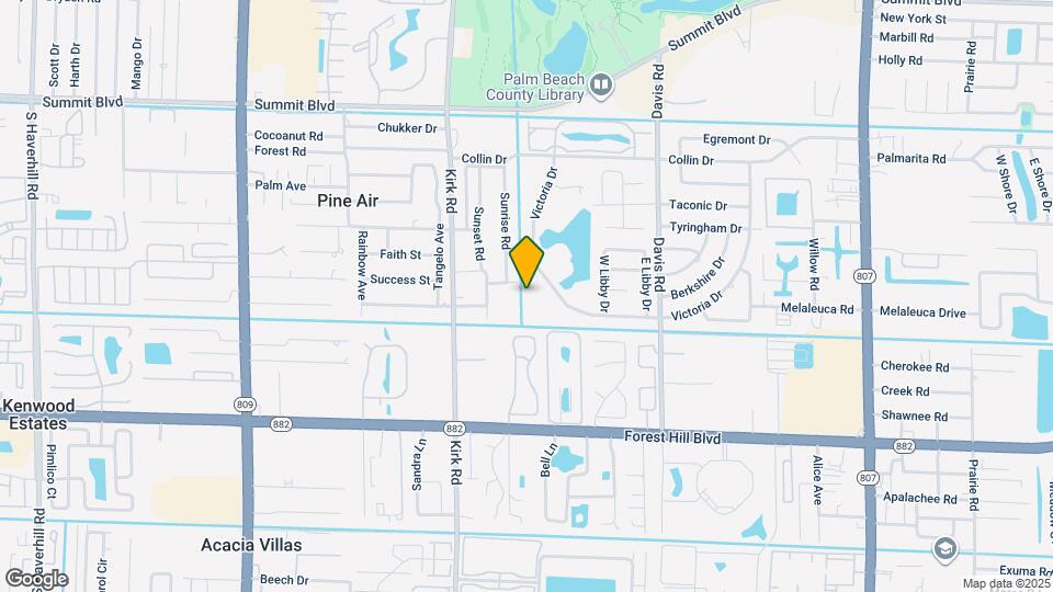 3764 Victoria Dr Map and Location Details