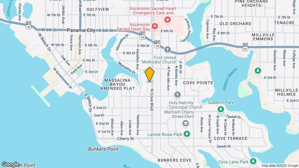 319 N Cove Blvd Map and Location Details