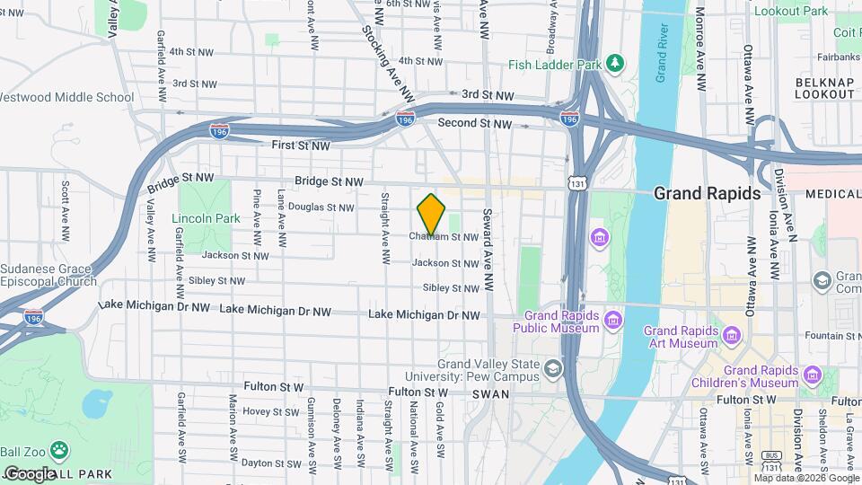 257 Gold Ave NW Mapa y Detalles de la Ubicación