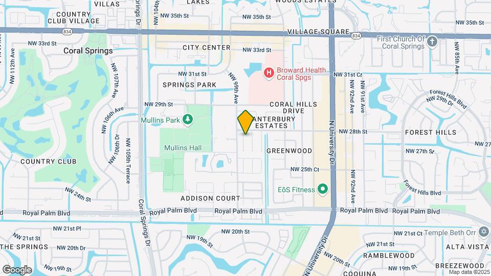 2703 NW 98th Ln Map and Location Details