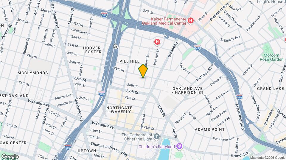 411 29th St Map and Location Details