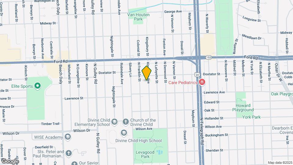 1815 Kingsbury Ave, Unit 124903 Map and Location Details
