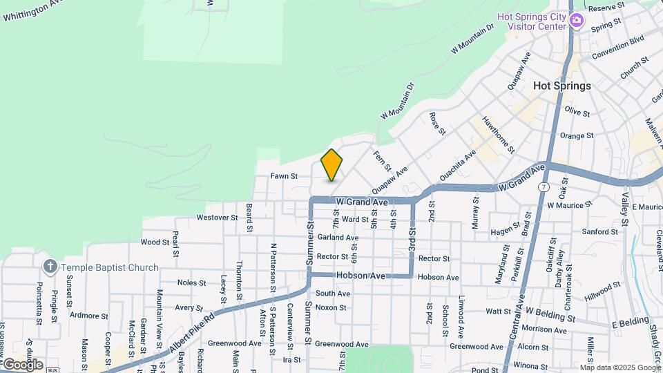 232 Pecan St Map and Location Details