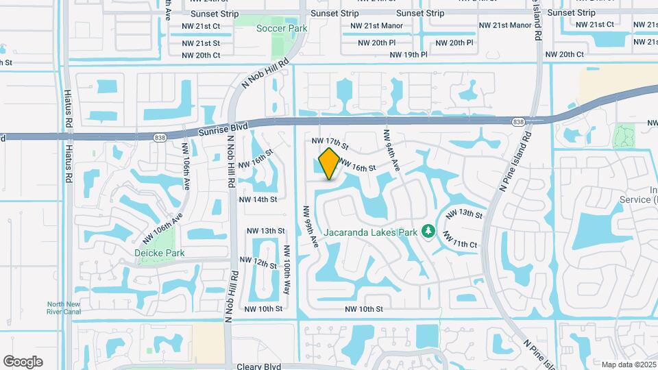 9730 NW 15th St Map and Location Details