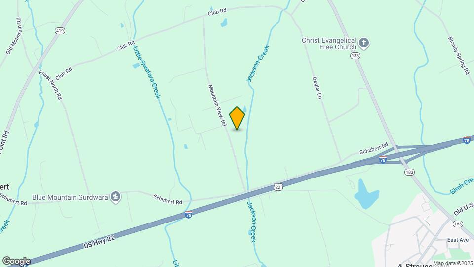 57 Mountain View Rd Map and Location Details