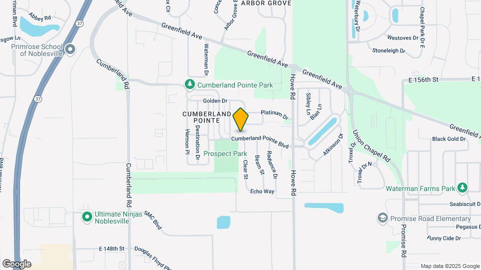 10304 Cumberland Pointe Blvd Map and Location Details