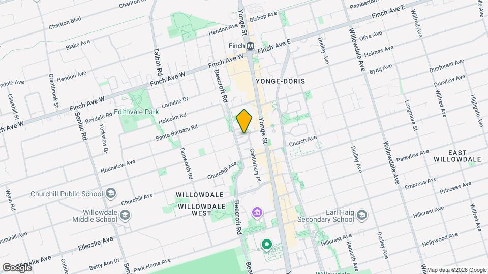 10 Horsham Ave Map and Location Details