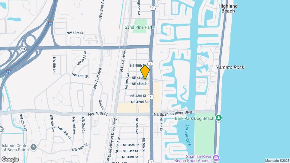 561 NE 45th St Mapa y Detalles de la Ubicación