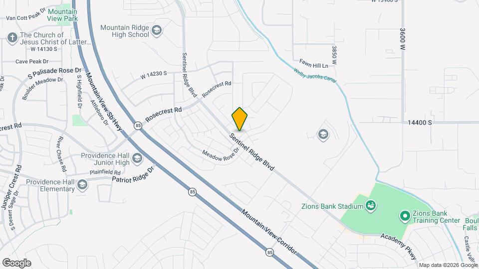 4198 W High Gallery Ct Map and Location Details