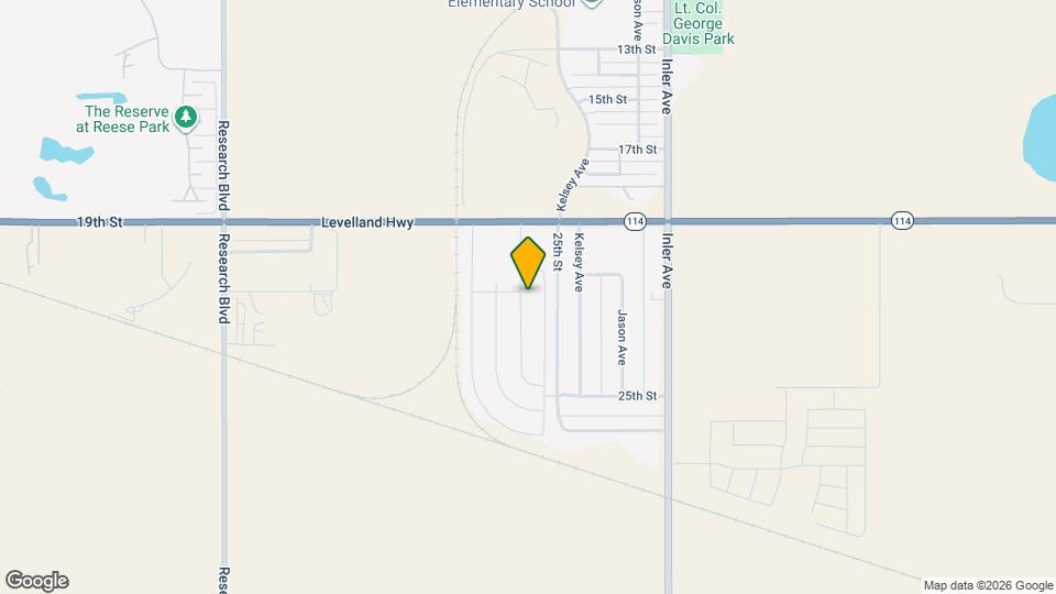 2101 Kirksey Ave Map and Location Details