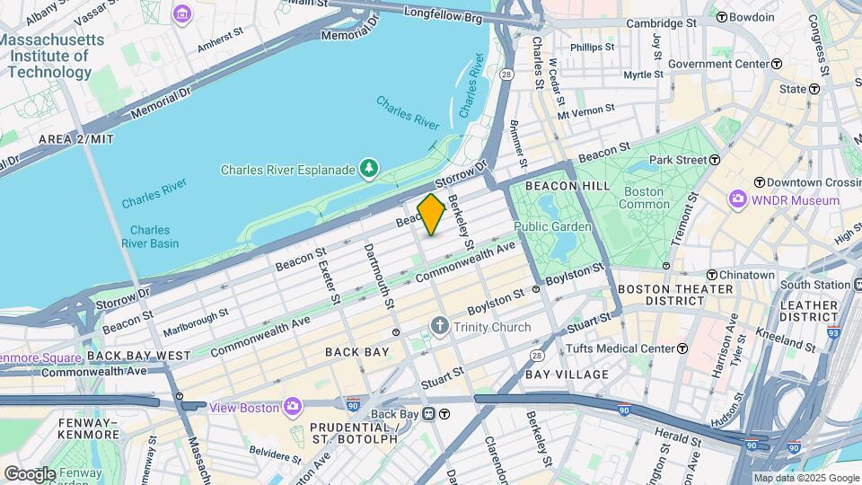 88 Marlborough St, Unit 1 Map and Location Details