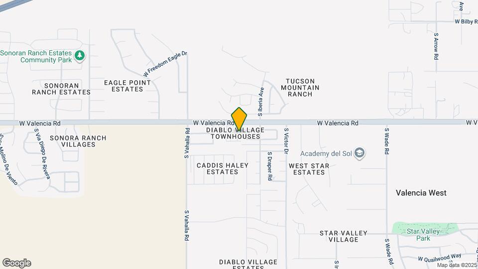 6549 S Calle Diablo Dr Map and Location Details