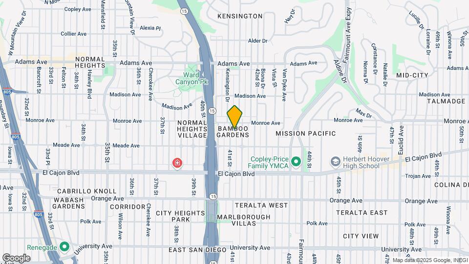 4455 41st St Map and Location Details