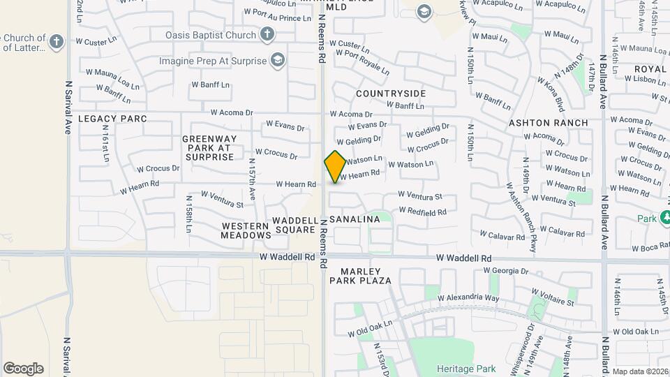 15486 W Ventura St Map and Location Details