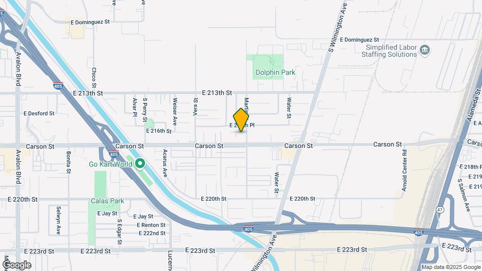 Carson Apartments Mapa y Detalles de la Ubicación