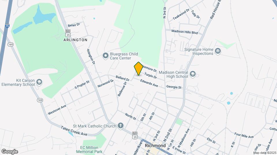 421 Edwards Ave Mapa y Detalles de la Ubicación
