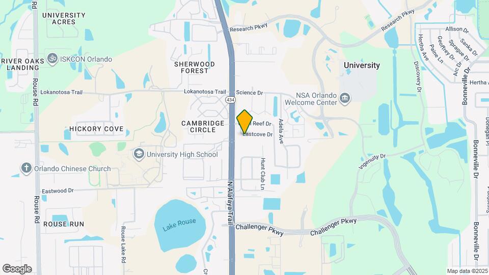 12240 Eastcove Dr Map and Location Details