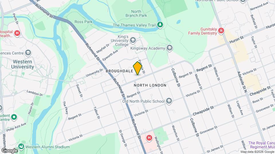 BEAUTIFUL FOR BEDROOM HOME MINUTES FROM WESTERN CAMPUS Map and Location Details