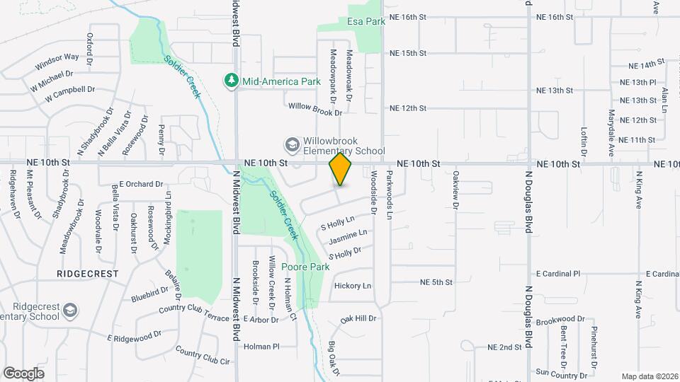 4006 Dogwood Dr Map and Location Details